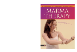 Marma Therapy Marma Therapy