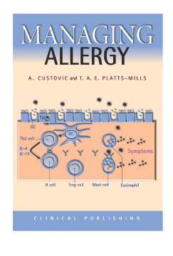 Managing Allergy Managing Allergy