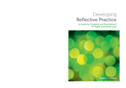 Developing Reflective Practice Developing Reflective Practice