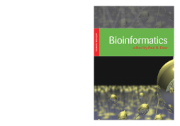 Bioinformatics