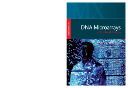 DNA Microarrays DNA Microarrays