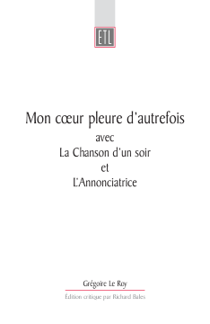 Mon Coeur Pleure D'Autrefois Mon Coeur Pleure D'Autrefois