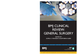 BMJ Clinical Review: General Surgery BMJ Clinical Review: General Surgery