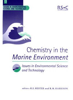 Chemistry in the Marine Environment Chemistry in the Marine Environment