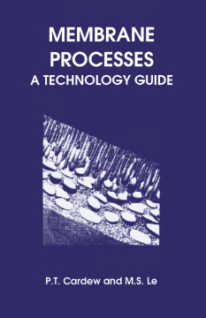 Membrane Processes Membrane Processes