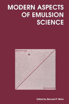 Modern Aspects of Emulsion Science Modern Aspects of Emulsion Science