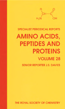 Amino Acids, Peptides and Proteins Amino Acids, Peptides and Proteins