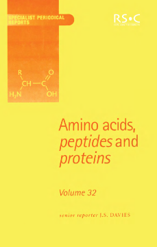 Amino Acids, Peptides and Proteins Amino Acids, Peptides and Proteins