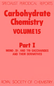 Carbohydrate Chemistry Carbohydrate Chemistry