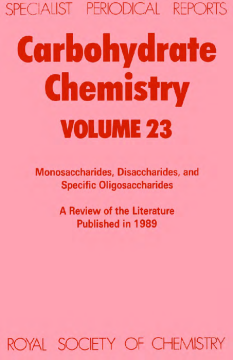 Carbohydrate Chemistry Carbohydrate Chemistry