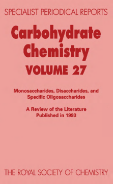 Carbohydrate Chemistry Carbohydrate Chemistry