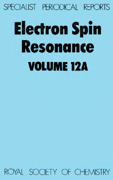 Electron Spin Resonance Electron Spin Resonance