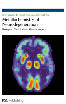 Metallochemistry of Neurodegeneration Metallochemistry of Neurodegeneration