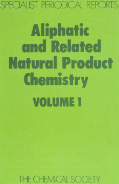 Aliphatic and Related Natural Product Chemistry Aliphatic and Related Natural Product Chemistry