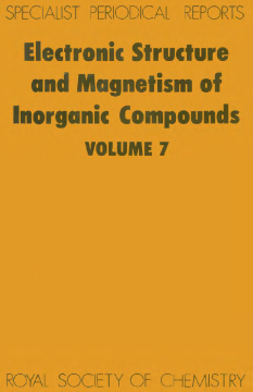 Electronic Structure and Magnetism of Inorganic Compounds Electronic Structure and Magnetism of Inorganic Compounds