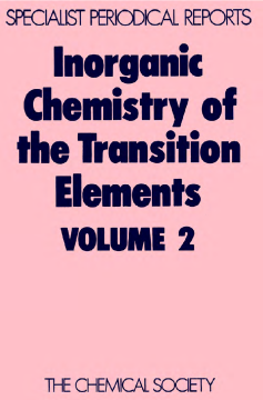 Inorganic Chemistry of the Transition Elements Inorganic Chemistry of the Transition Elements