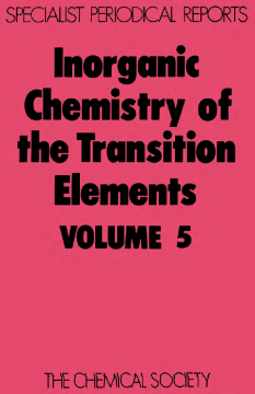 Inorganic Chemistry of the Transition Elements Inorganic Chemistry of the Transition Elements