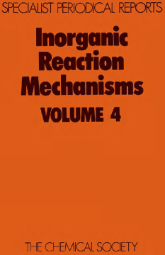 Inorganic Reaction Mechanisms Inorganic Reaction Mechanisms