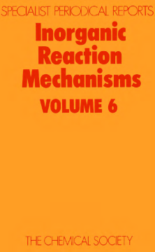 Inorganic Reaction Mechanisms Inorganic Reaction Mechanisms