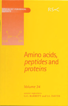 Amino Acids, Peptides and Proteins Amino Acids, Peptides and Proteins