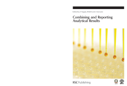 Combining and Reporting Analytical Results Combining and Reporting Analytical Results