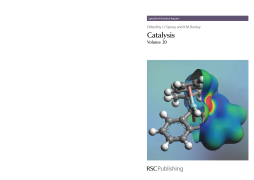 Catalysis Catalysis