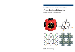 Coordination Polymers Coordination Polymers