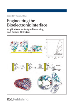 Engineering the Bioelectronic Interface Engineering the Bioelectronic Interface