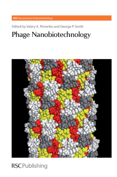Phage Nanobiotechnology Phage Nanobiotechnology