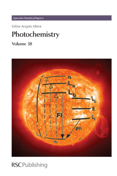 Photochemistry Photochemistry