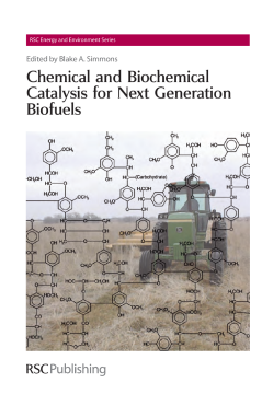 Chemical and Biochemical Catalysis for Next Generation Biofuels Chemical and Biochemical Catalysis for Next Generation Biofuels