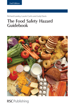 The Food Safety Hazard Guidebook The Food Safety Hazard Guidebook