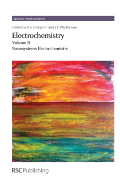 Electrochemistry Electrochemistry