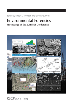 Environmental Forensics Environmental Forensics
