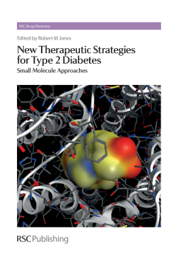 New Therapeutic Strategies for Type 2 Diabetes New Therapeutic Strategies for Type 2 Diabetes