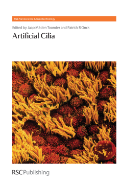 Artificial Cilia Artificial Cilia