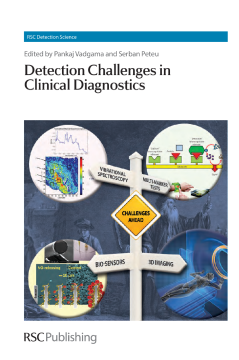Detection Challenges in Clinical Diagnostics Detection Challenges in Clinical Diagnostics