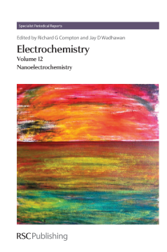 Electrochemistry Electrochemistry