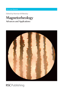 Magnetorheology Magnetorheology