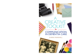 A Creative Toolkit for Communication in Dementia Care