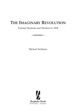 The Imaginary Revolution The Imaginary Revolution