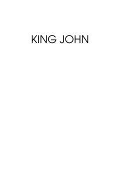 King John King John