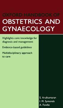 Oxford Handbook of Obstetrics and Gynecology