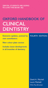 Oxford Handbook of Clinical Dentistry Oxford Handbook of Clinical Dentistry