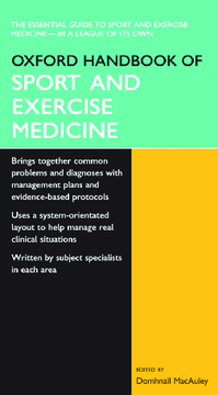 Oxford Handbook of Sport Medicine