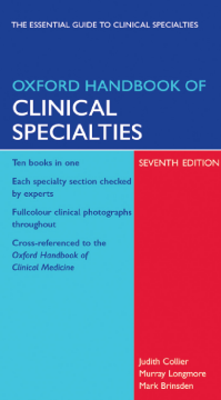 Oxford Handbook of Clinical Specialties 7th Ed