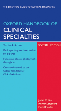 Oxford Handbook of Clinical Specialties 7th Ed Oxford Handbook of Clinical Specialties 7th Ed