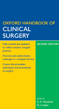 Oxford Handbook of Clinical Surgery Oxford Handbook of Clinical Surgery