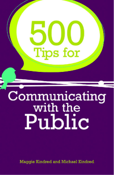 500 Tips for Communicating with the Public 500 Tips for Communicating with the Public