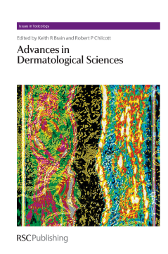 Advances in Dermatological Sciences Advances in Dermatological Sciences